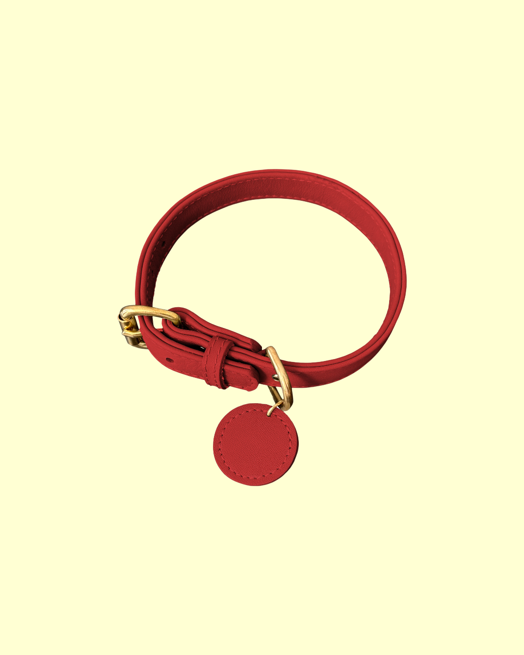 Collar in [ red velvet ]