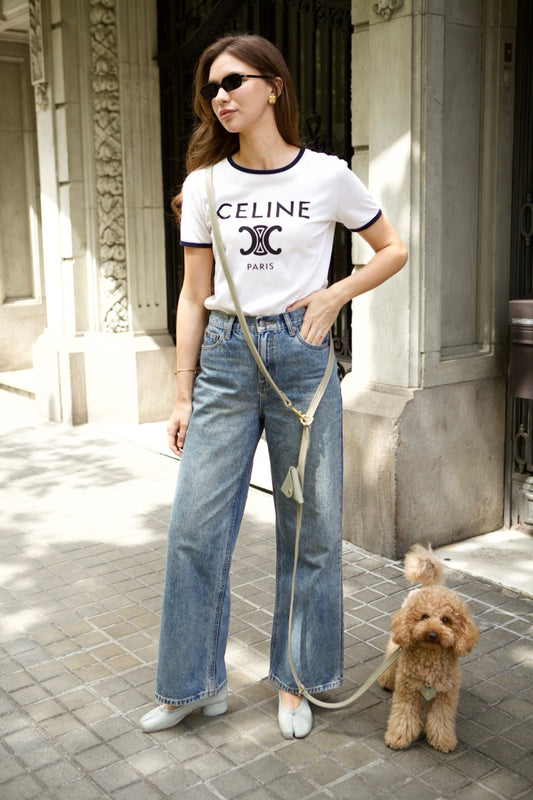 Hands-free leash [ pistachio ]