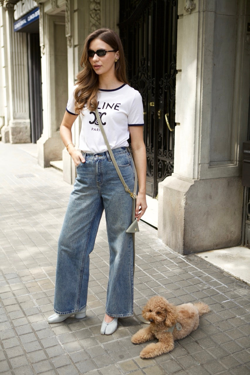 Hands-free leash [ pistachio ]